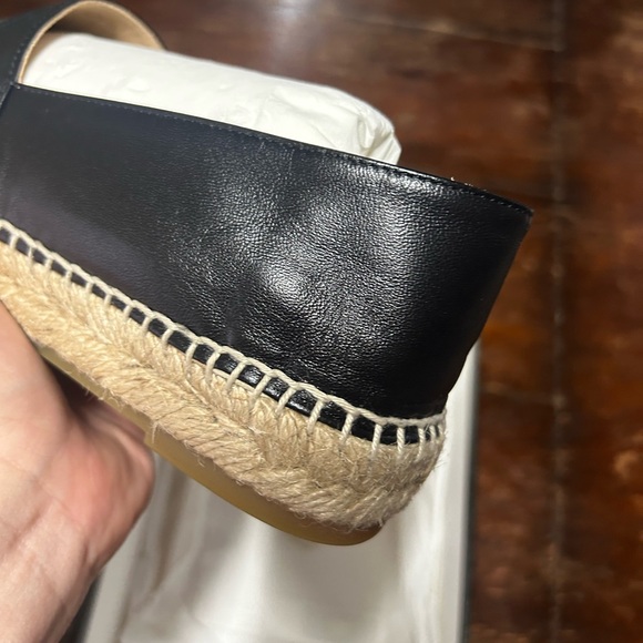All Black Chanel Lambskin Espadrilles - Picture 11 of 16